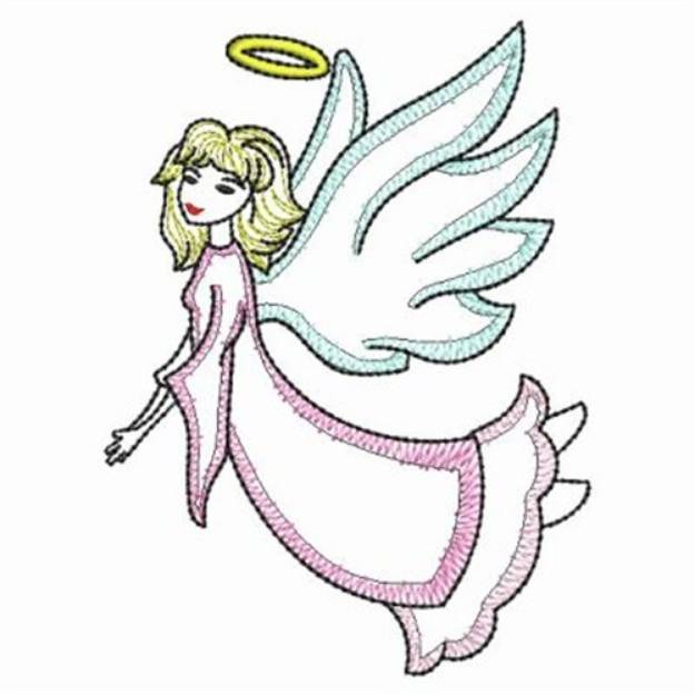 Realistic Angels Machine Embroidery Design | Embroidery Library at ...