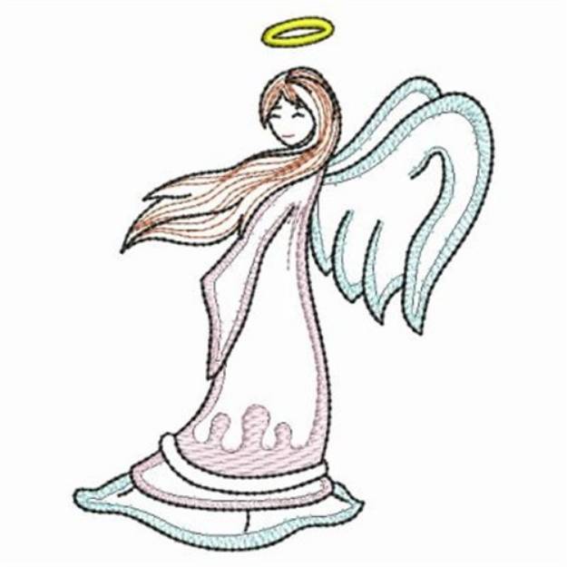 Realistic Angels Machine Embroidery Design | Embroidery Library at ...