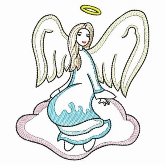 Realistic Angels Machine Embroidery Design | Embroidery Library at ...