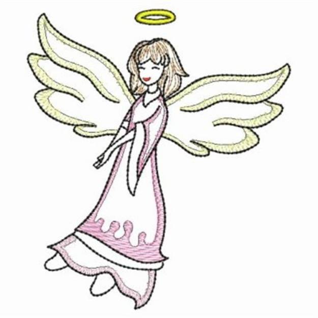 Realistic Angels Machine Embroidery Design | Embroidery Library at ...