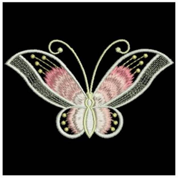 Picture of Fancy Butterfly Machine Embroidery Design