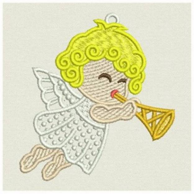 FSL Trumpet Angel Machine Embroidery Design | Embroidery Library at ...