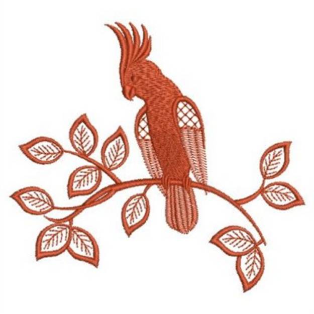 Picture of Cockatoo Silhouettes Machine Embroidery Design