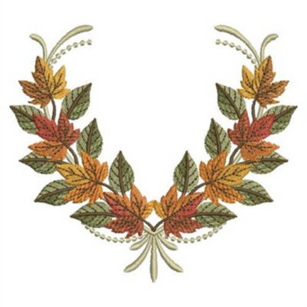 Autumn Leaves Machine Embroidery Design | Embroidery Library at ...