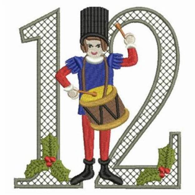 Picture of 12 Days Of Christmas Machine Embroidery Design