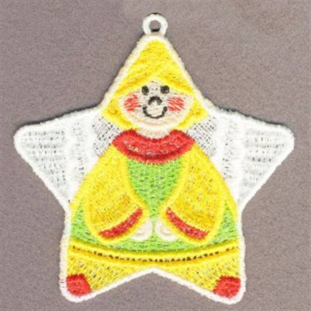 Picture of FSL Angel Star Machine Embroidery Design