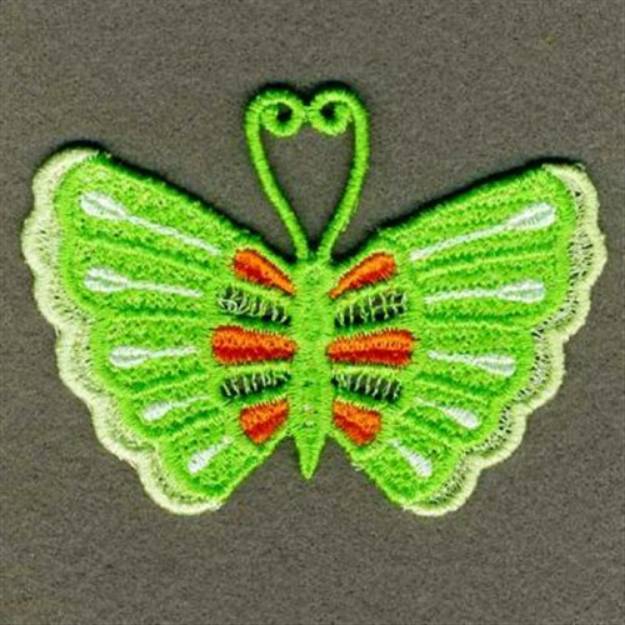 Picture of FSL Colorful Butterfly Machine Embroidery Design