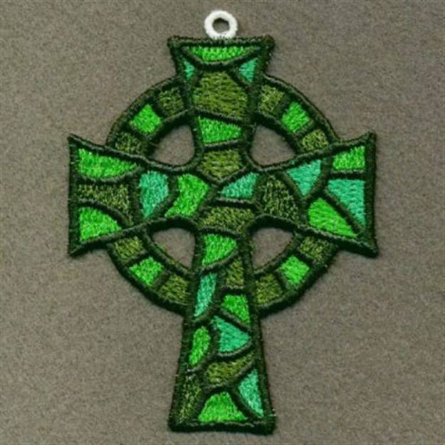 Picture of FSL Celtic Cross Machine Embroidery Design