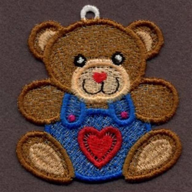 Picture of FSL Teddy Bear Machine Embroidery Design