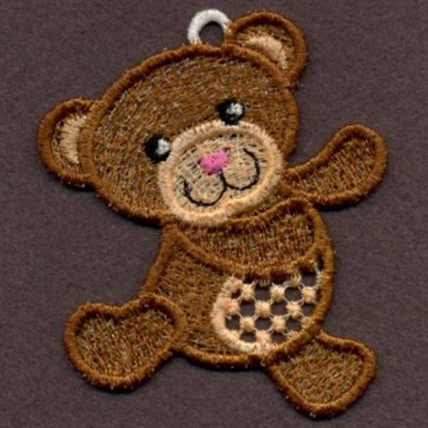 Picture of FSL Teddy Bear Machine Embroidery Design