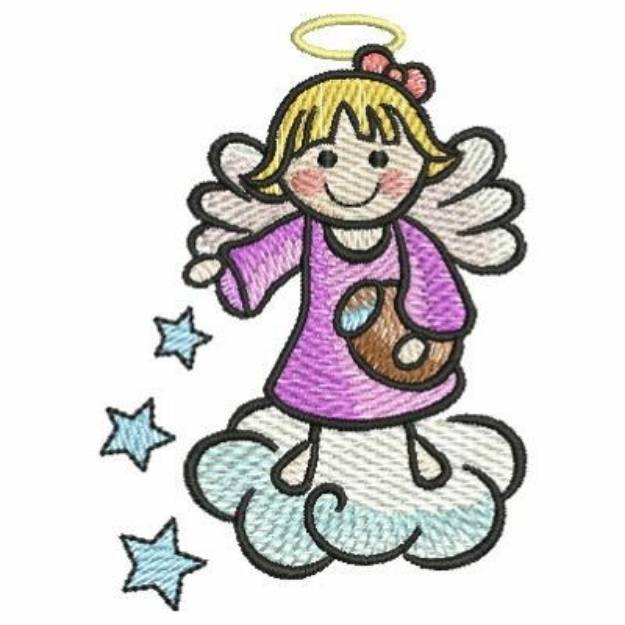 Cute Angles Machine Embroidery Design | Embroidery Library at ...
