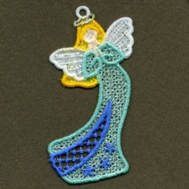 Picture of FSL Cute Angels Machine Embroidery Design