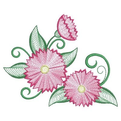 Ripple Eucalyptus Machine Embroidery Design | Embroidery Library at ...