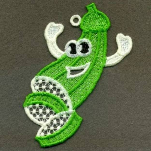 Picture of FSL Cartoon Eggplant Machine Embroidery Design