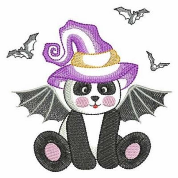 Bat Panda Machine Embroidery Design | Embroidery Library at ...