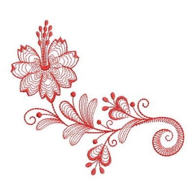 Fancy Floral VIne Machine Embroidery Design | Embroidery Library at ...