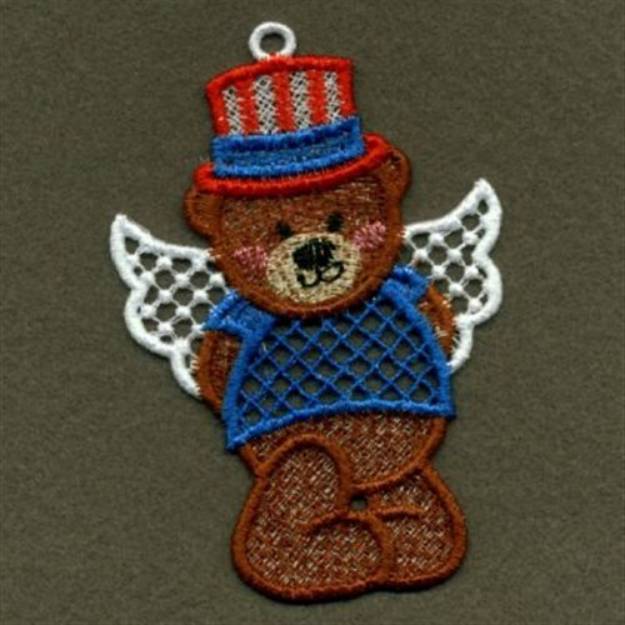 Picture of FSL Angel Bear Machine Embroidery Design