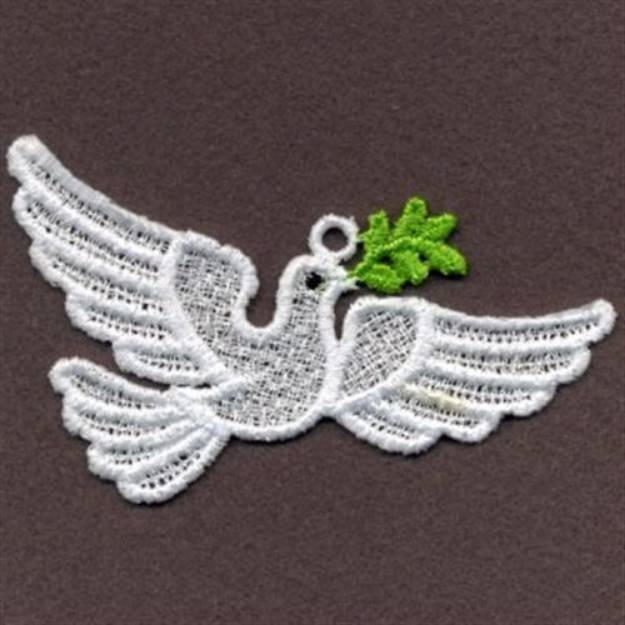 Peace Dove FSL Machine Embroidery Design | Embroidery Library at ...