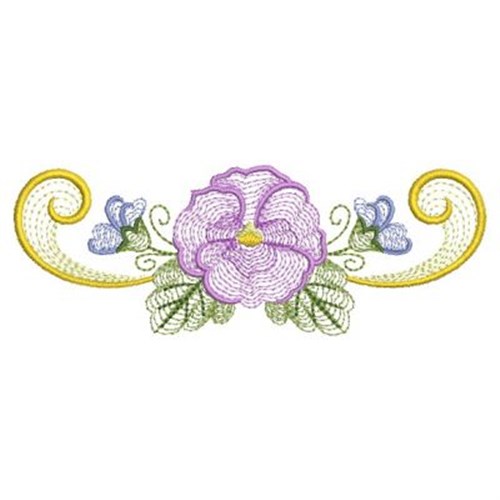 Phalaenopsis Swirl Machine Embroidery Design | Embroidery Library at ...