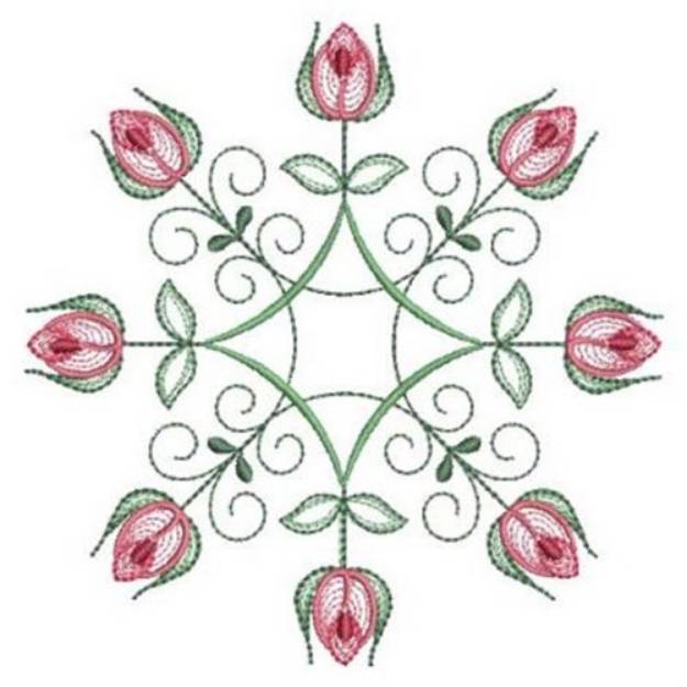 Roses & Swirls Quilt Machine Embroidery Design | Embroidery Library at ...