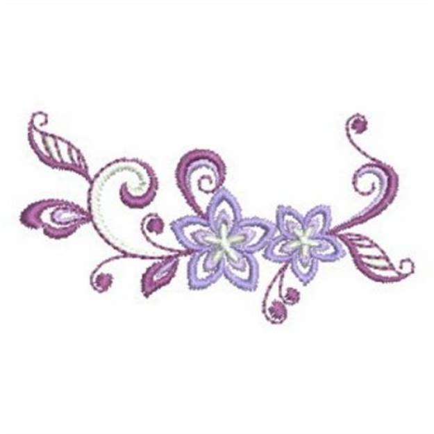 Jacobean Floral Border Machine Embroidery Design | Embroidery Library ...