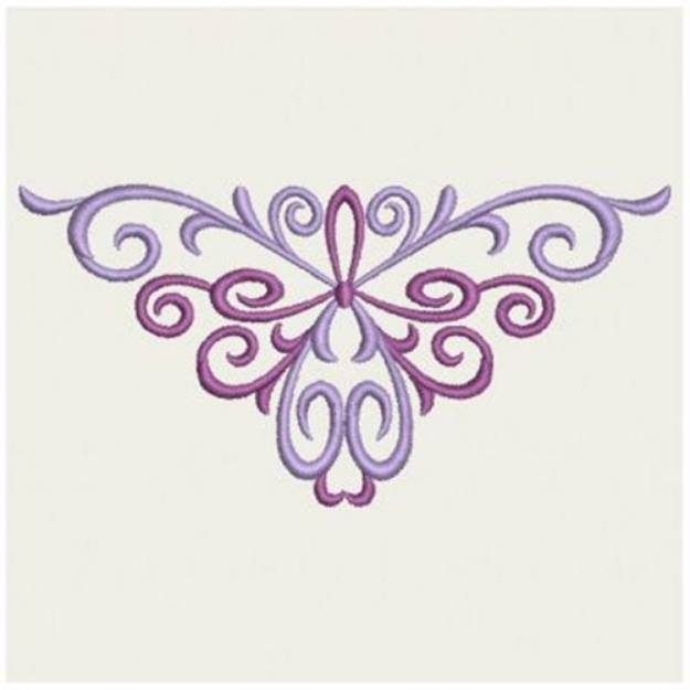 Picture of Simple Scrolls Machine Embroidery Design