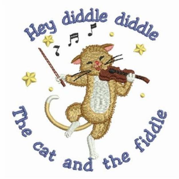 Picture of Hey Diddle Diddle Machine Embroidery Design