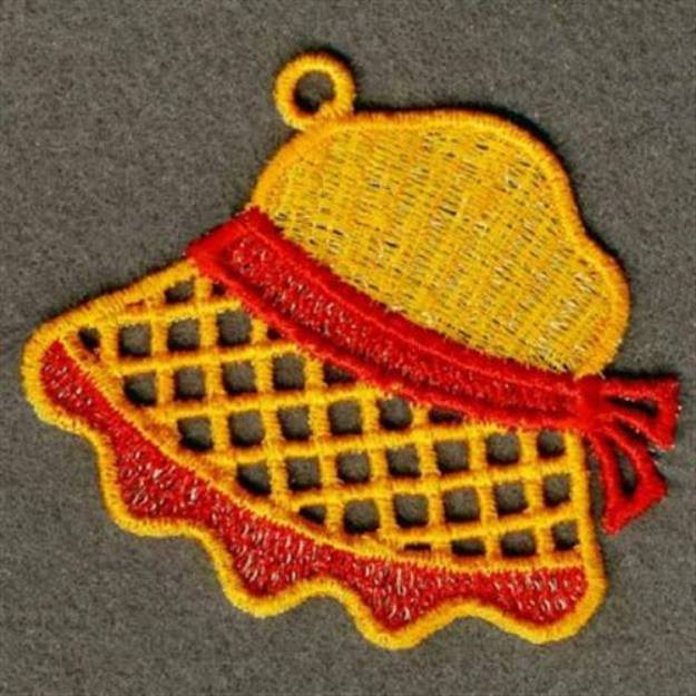 Picture of FSL Sunbonnet Hat Machine Embroidery Design