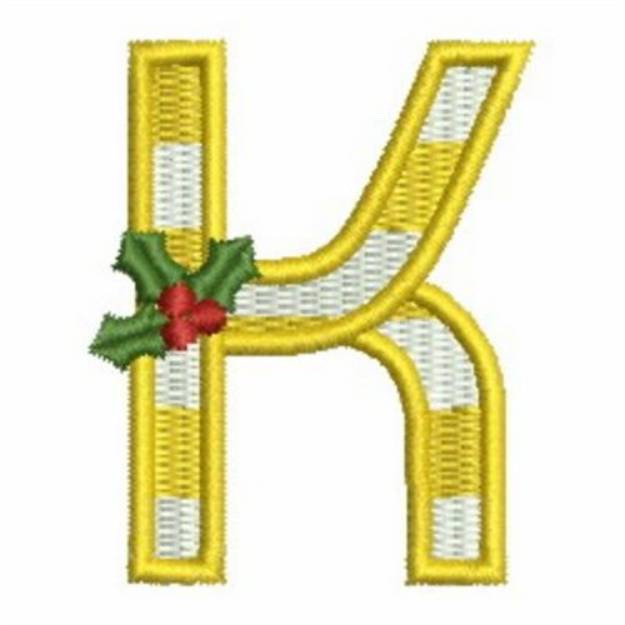 Christmas Alphabets Machine Embroidery Design | Embroidery Library At ...