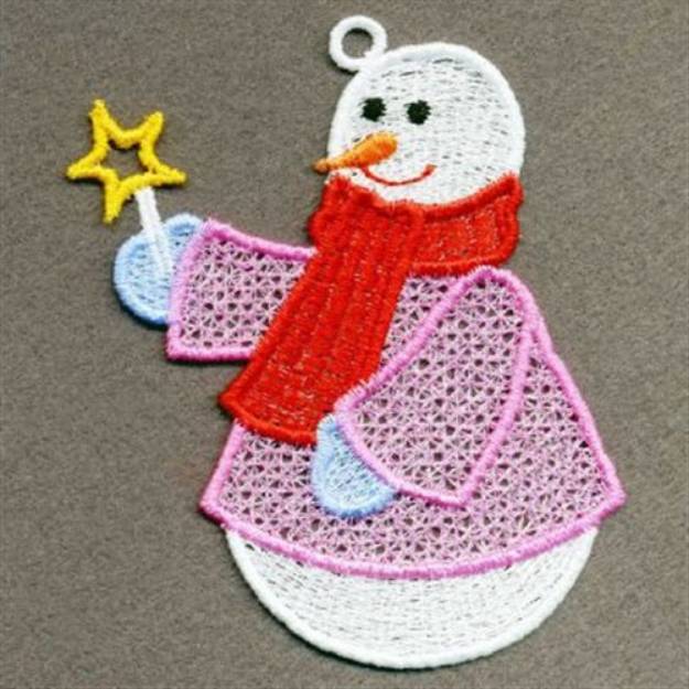 FSL Star Snowman Machine Embroidery Design | Embroidery Library at ...