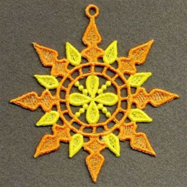 Picture of FSL Stylish Sun Machine Embroidery Design