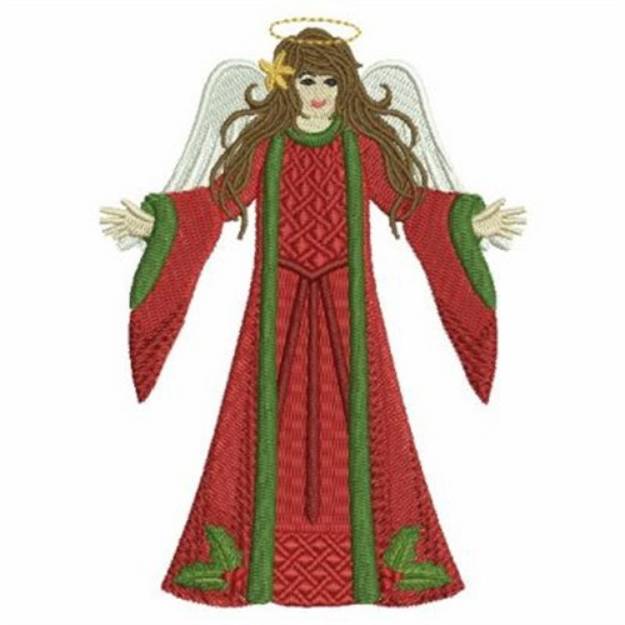 Christmas Angel Machine Embroidery Design | Embroidery Library At ...