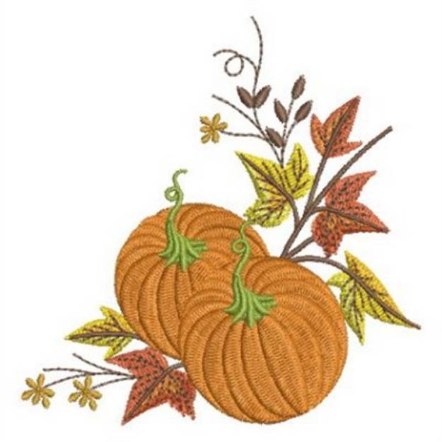 Picture of Fall Arrangement Machine Embroidery Design