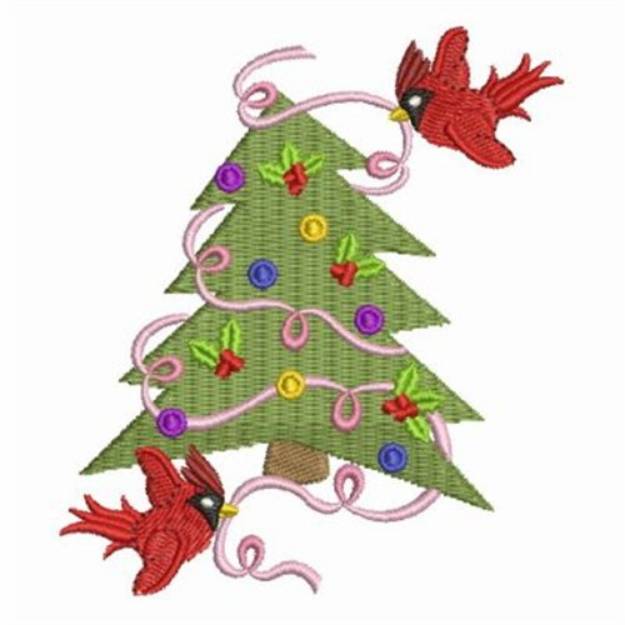 Christmas Cardinals Machine Embroidery Design | Embroidery Library at ...