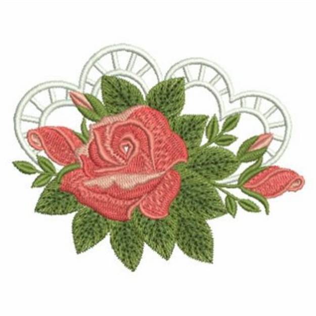 Elegant Roses Machine Embroidery Design | Embroidery Library at ...