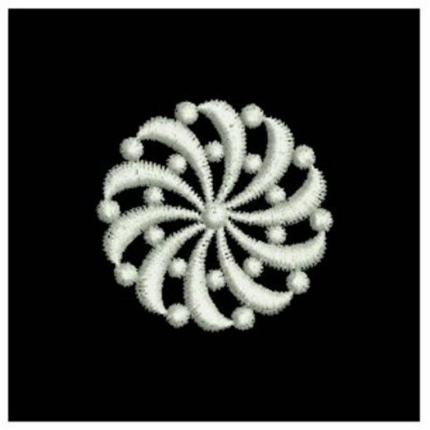 Picture of FSL Simple Flowers Machine Embroidery Design