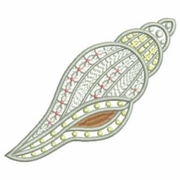 Fancy Shells Machine Embroidery Design | Embroidery Library at ...