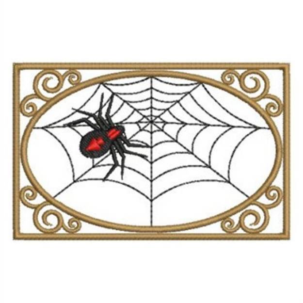 Picture of Halloween Spider Machine Embroidery Design