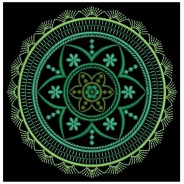 Picture of Fancy Circle Machine Embroidery Design