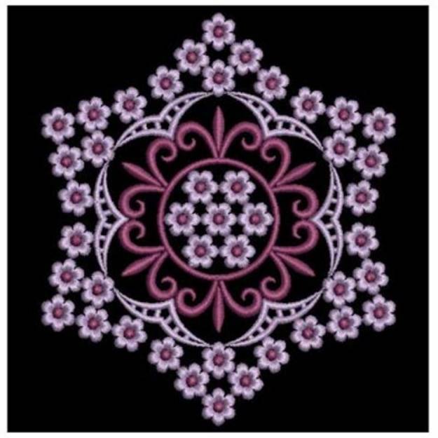 Picture of Flower Quilt Machine Embroidery Design