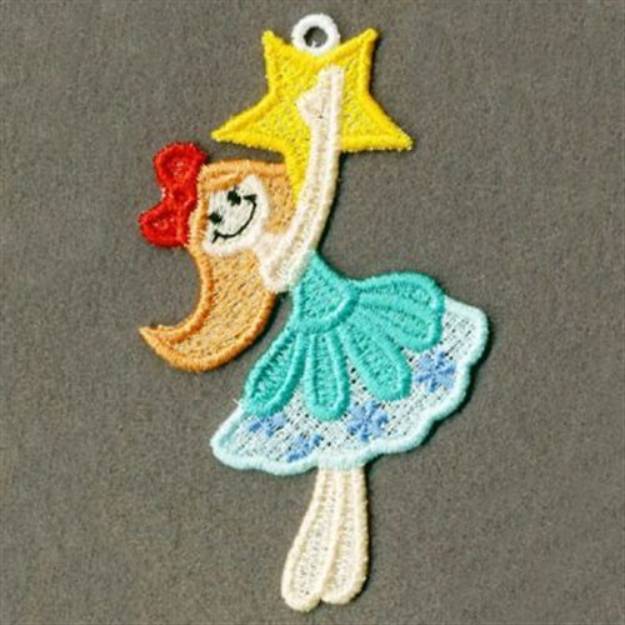 Picture of FSL Girl Machine Embroidery Design