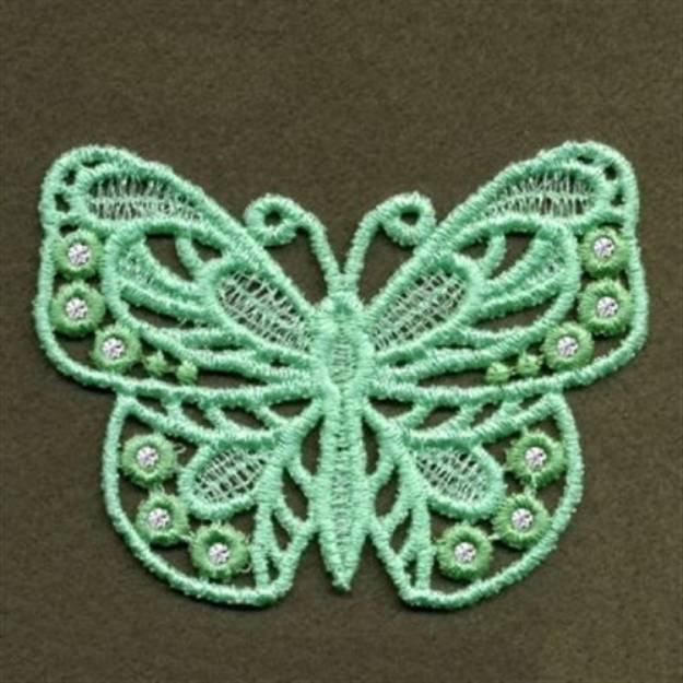 Picture of FSL Artistic Butterfly Machine Embroidery Design