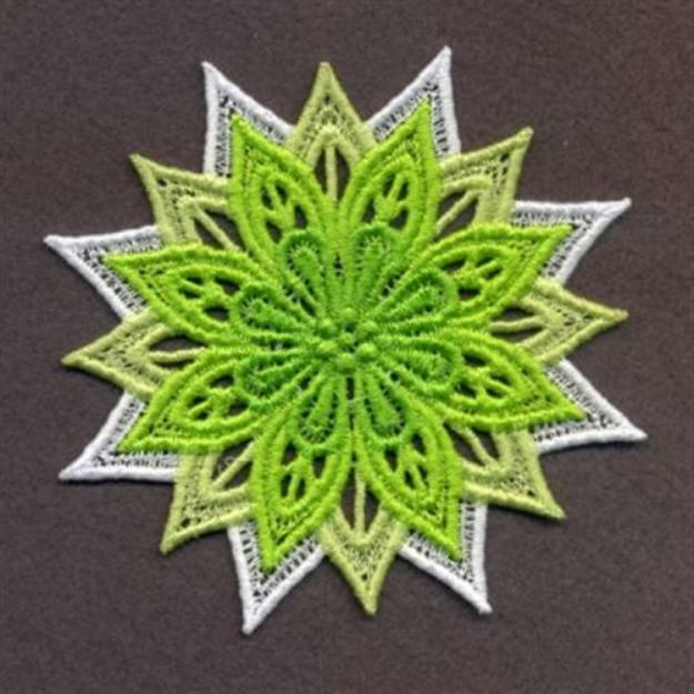 Picture of FSL Fancy Doily Machine Embroidery Design