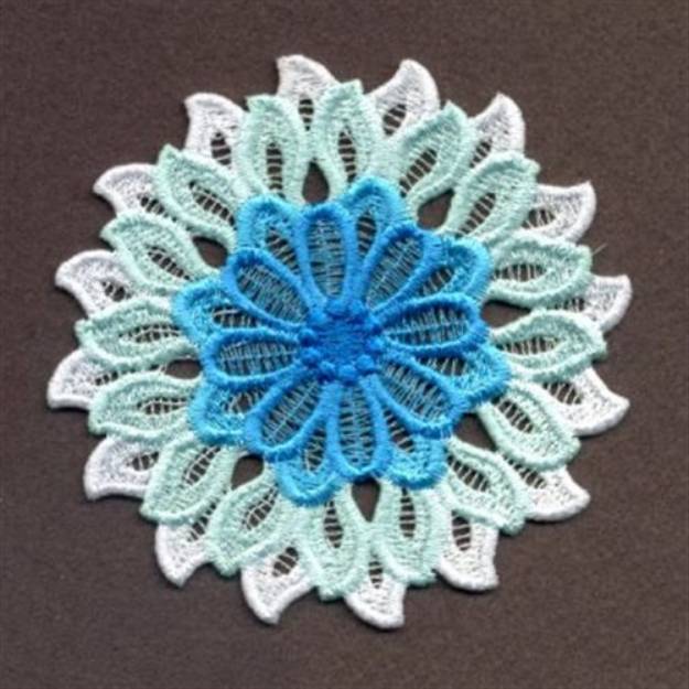 Picture of Fancy FSL Machine Embroidery Design