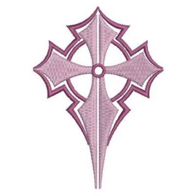 Picture of Assorted Fancy Crosses 1 Machine Embroidery Design