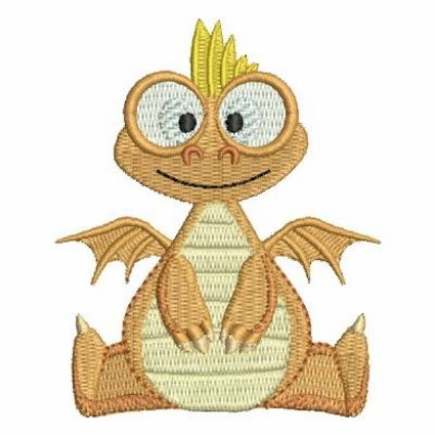 Cute Baby Dinosaur Machine Embroidery Design | Embroidery Library at ...