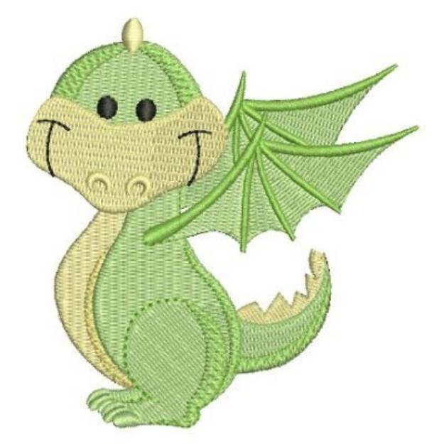 Cute Baby Dinosaur Machine Embroidery Design | Embroidery Library at ...