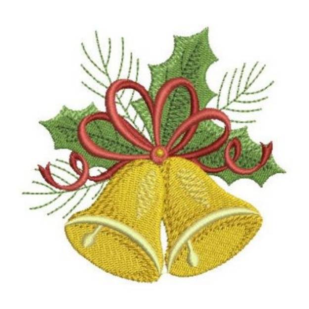 Christmas Bells Machine Embroidery Design | Embroidery Library at ...