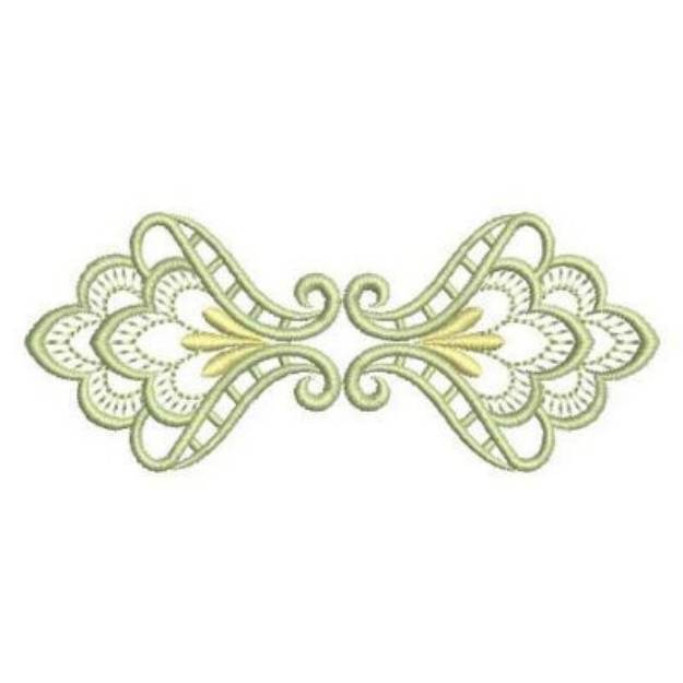 Floral Satin Border Machine Embroidery Design | Embroidery Library at ...