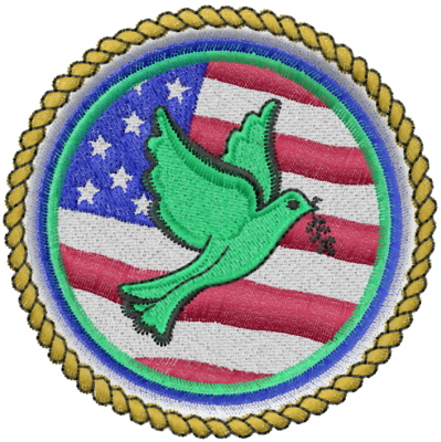 Muslim Peace Badge